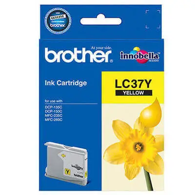 Brother LC37-LC970 Yellow Original Cartridge - 1