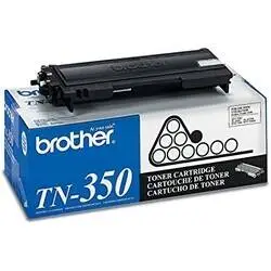 Brother TN-350 Original Black Toner Cartridge - 1
