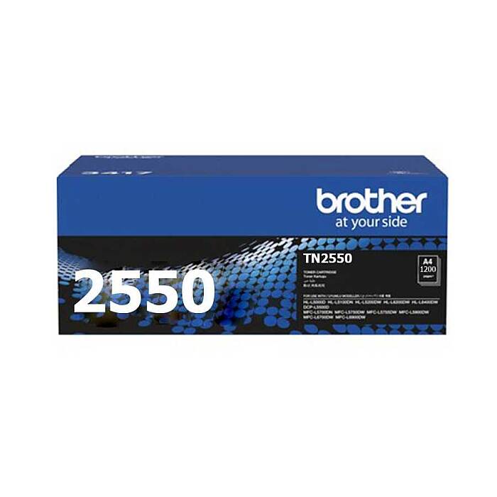 Brother TN2550 Siyah Orijinal Toner - 1