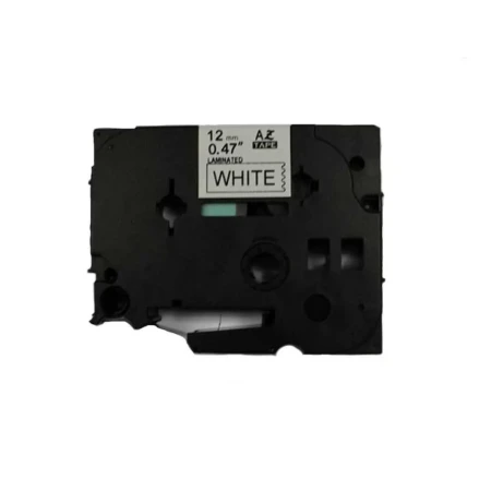 Brother TZe-S251 Compatible Black on White Strong Adhesive Label - Brother
