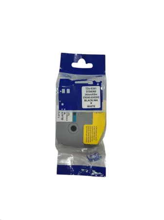 Brother TZe-S651 Compatible Black on Yellow Adhesive Label - Brother