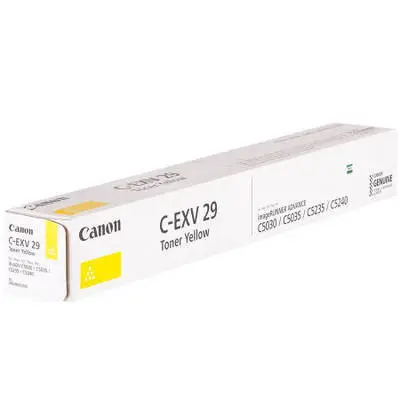 Canon C-EXV-29 Sarı Orijinal Fotokopi Toneri - 1