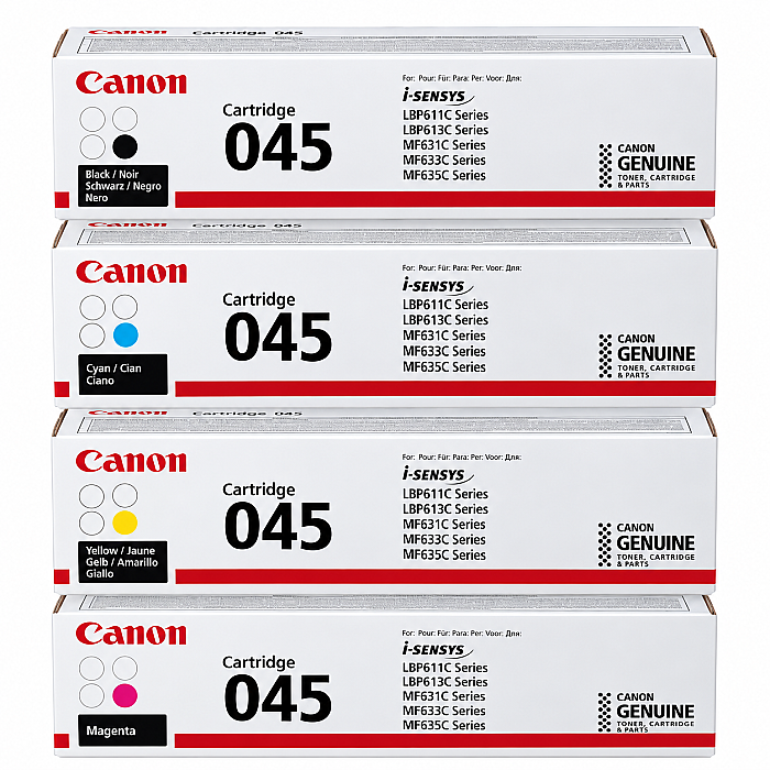Canon CRG-045 Orijinal Toner Takımı - 1