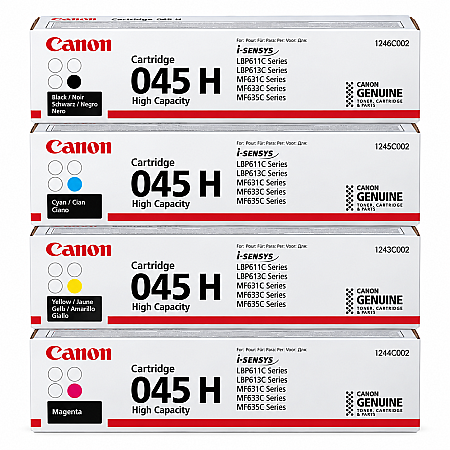 Canon CRG-045H Yüksek Kapasiteli Orijinal Toner Takımı - Canon