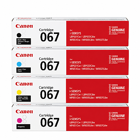 Canon CRG-067 Orijinal Toner Takımı - Canon