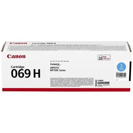 Canon CRG-069H/5097C002 Cyan Original Toner - 1
