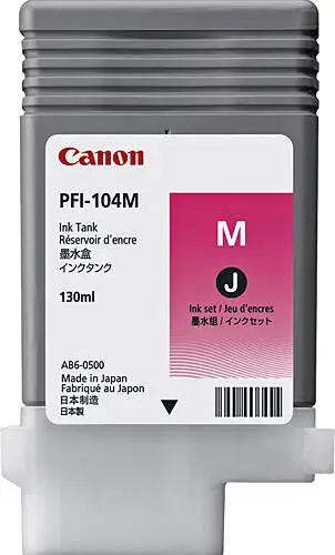 Canon PFI-104M Kırmızı Orijinal Kartuş - 2