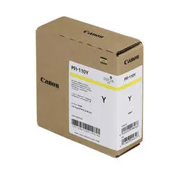 Canon PFI-110Y Sarı Orijinal Kartuş - 1