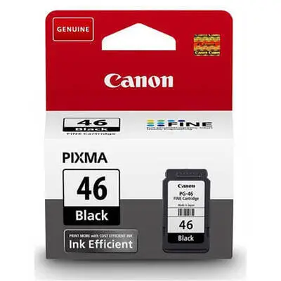 Canon PG-46 Original Black Cartridge - 1