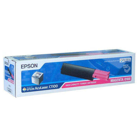 Epson CX-11 C13S050188 Kırmızı Yüksek Kapasiteli Orijinal Toner - 1