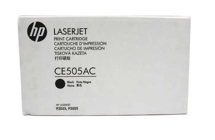 HP 05AC / CE505AC Black Original Toner - 1