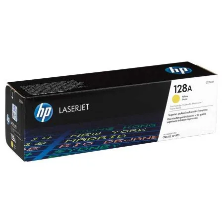 HP 128A CE322A Original Yellow Toner - Hp