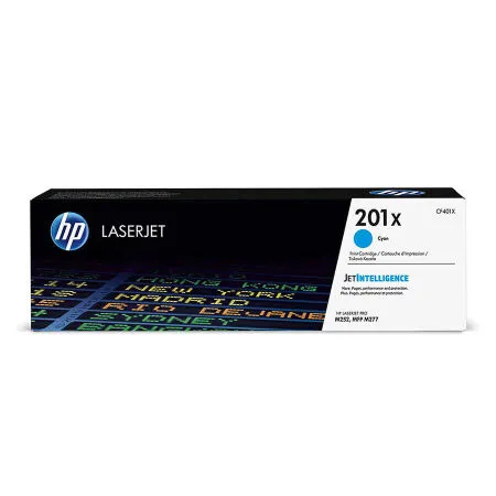 HP 201X CF401X Original Cyan Toner - Hp