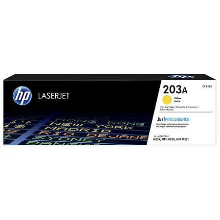 HP 203A CF542A Yellow Original Toner - 1