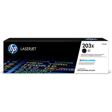 HP 203X CF540X Original Black Toner - Hp