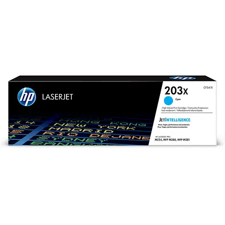 HP 203X CF541X Original Cyan Toner - 1