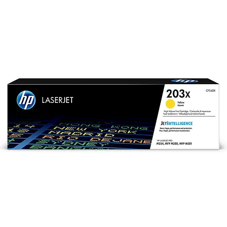 HP 203X CF542X Original Yellow Toner - Hp