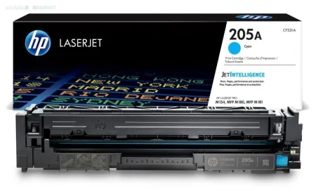 HP 205A CF531A Cyan Original Toner - Hp