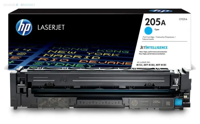 HP 205A CF531A Cyan Original Toner - 1