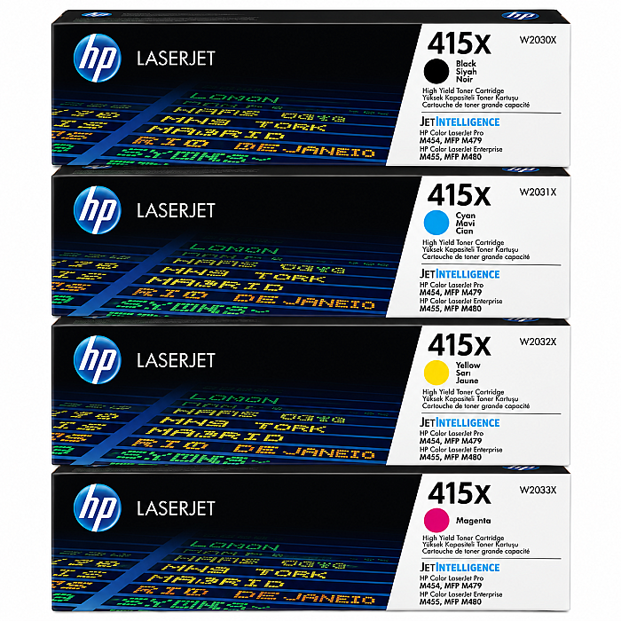 Hp 415X Orijinal Toner Takımı - 1