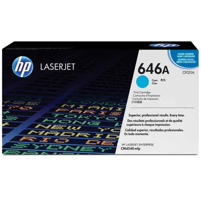 Hp 646A-CF031A Mavi Orijinal Toner - 1