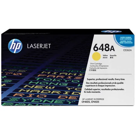 HP 648A CE262A Original Yellow Toner - Hp
