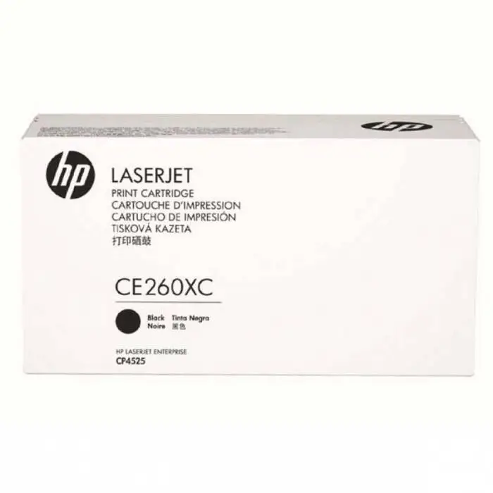 HP 649X CE260XC Original High Capacity Black Toner - 1