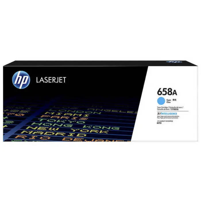 HP 658A W2001A Original Cyan Toner - 1