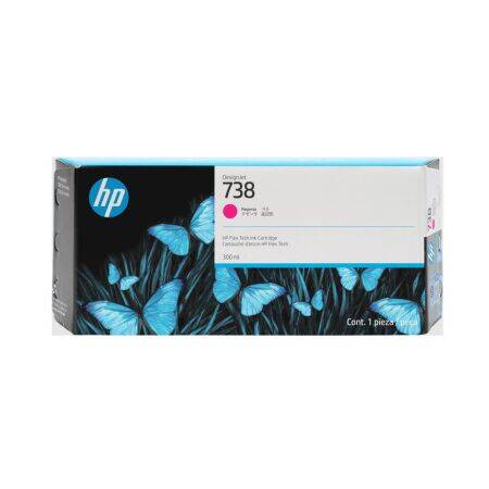 HP 676M7A (738) Kırmızı Orijinal Kartuş - 1
