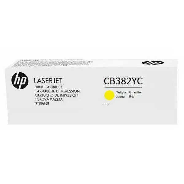 HP 824A CB382YC Original Yellow Toner - 1