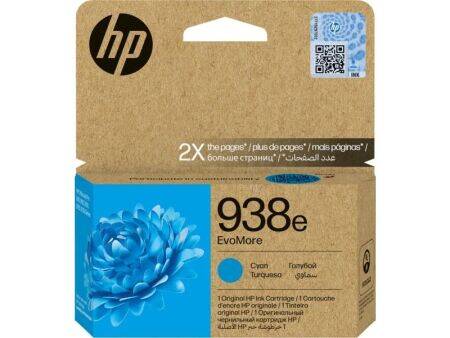 Hp 938E-4S6X9PE Mavi Orijinal Kartuş - 1