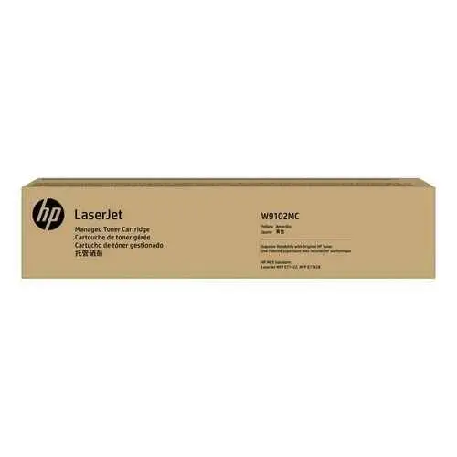 HP W9102MC E77422DN Original Yellow Toner - 1