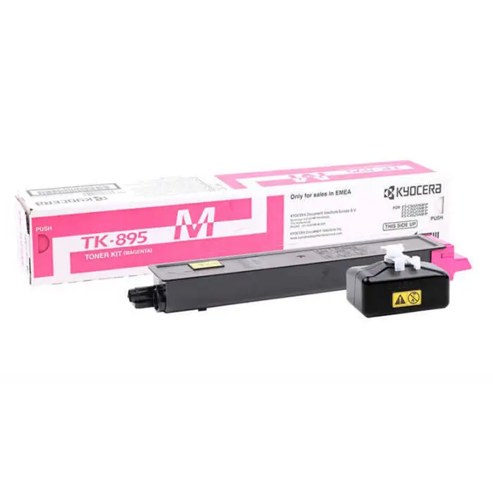 Kyocera Mita TK-895 Original Red Toner - 1