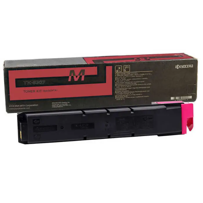 Kyocera TK-8307 Red Original Photocopier Toner - 1