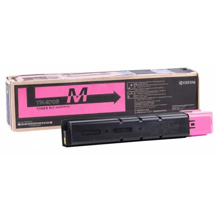 Kyocera TK-8705 Magenta Original Copier Toner - 1