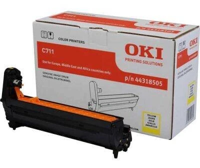 Oki C5850-43870021 Original Yellow Drum Unit - Oki