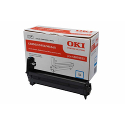 Oki C5850-43870023 Original Cyan Drum Unit - Oki