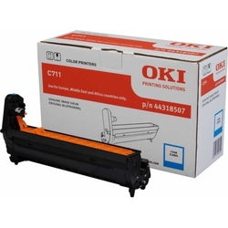 Oki C711-44318507 Original Cyan Drum Unit - Oki
