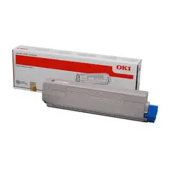 Oki C822-44844628 Siyah Orijinal Toner - 1